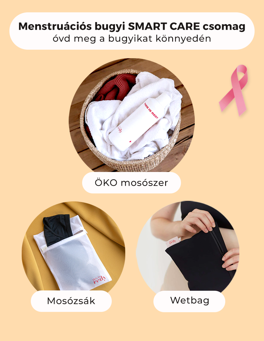 Menstruációs bugyi SMART CARE csomag - óvd meg a bugyikat könnyedén