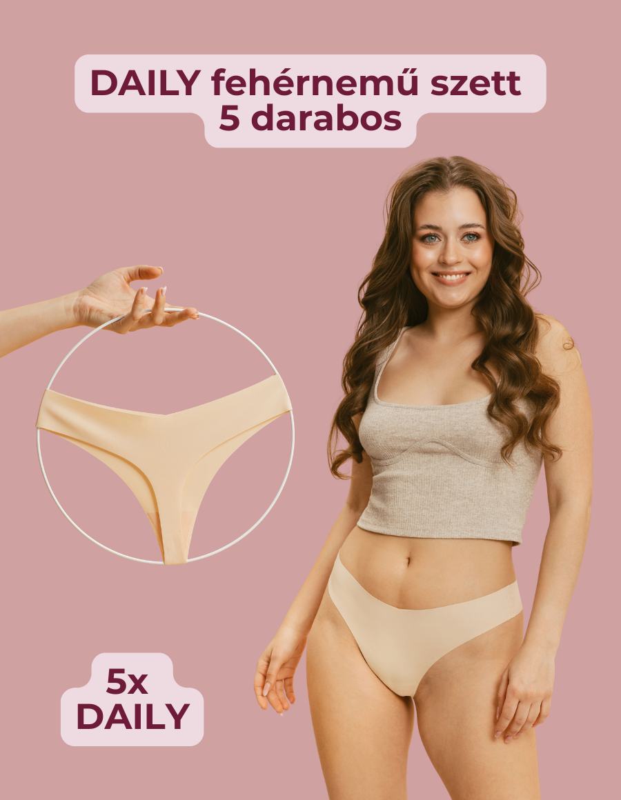 DAILY fehérnemű szett - 5 darabos