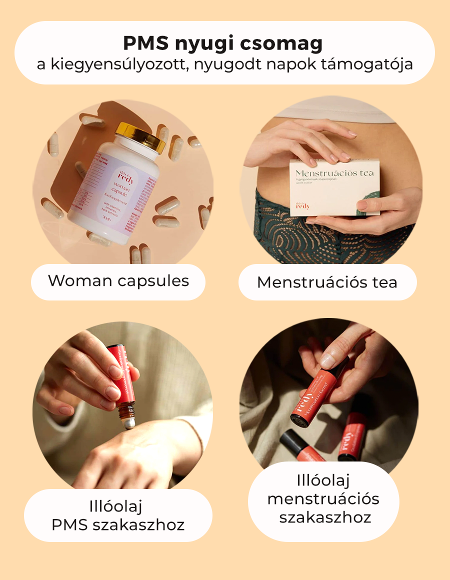 PMS nyugi csomag - A kiegyensúlyozott, nyugodtabb napok támogatója
