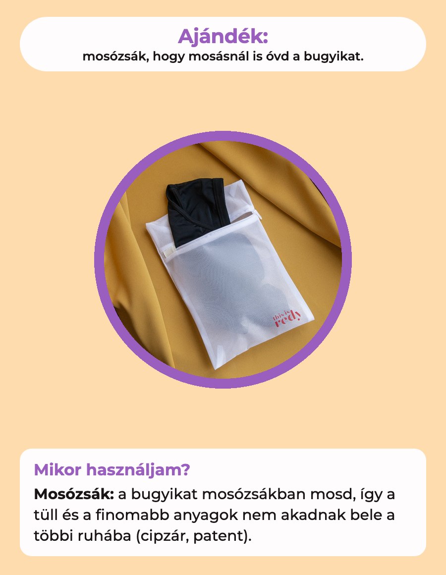Menopauza inkontinencia csomag + ajándék mosózsákkal