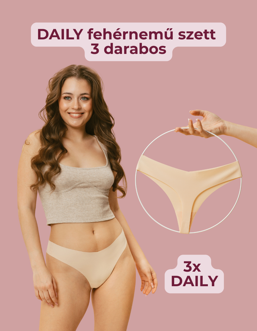 DAILY fehérnemű szett - 3 darabos