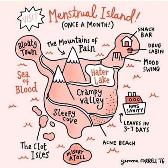 Menstruációs mémek I. – 5 alkotó, akik által nagyon megértve érezzük magunkat